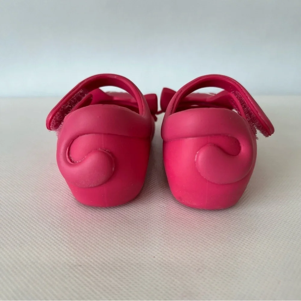 Mini Melissa Pink Cat Shoes